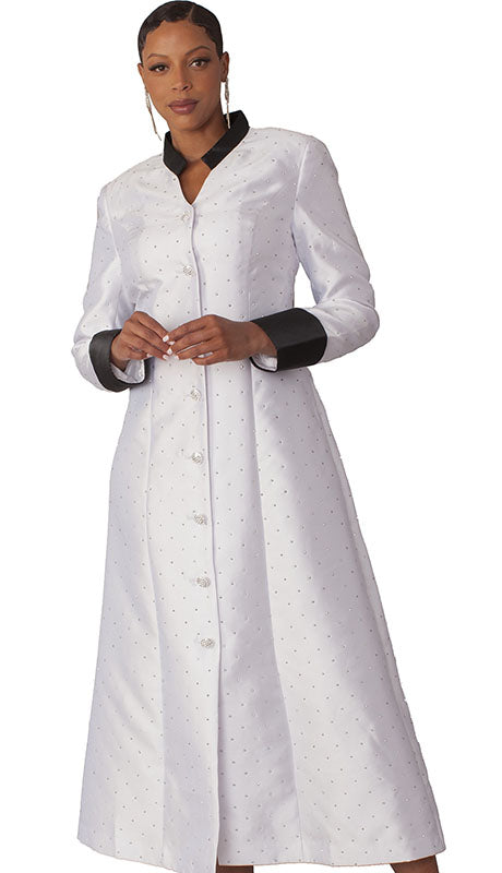 Talley Taylor White Church Robe